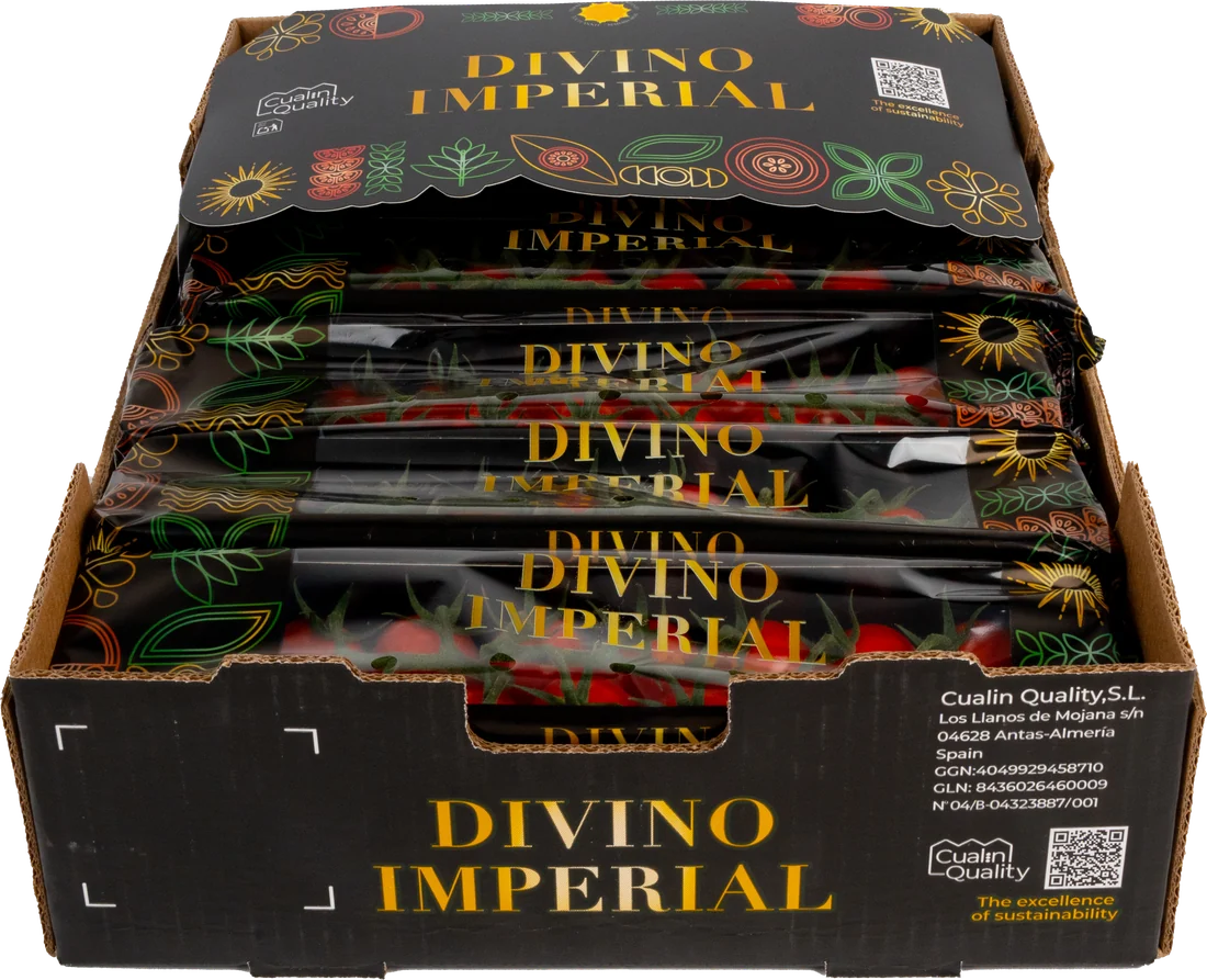 Divino Imperial Flowpack 200 g de tomate cherry en rama