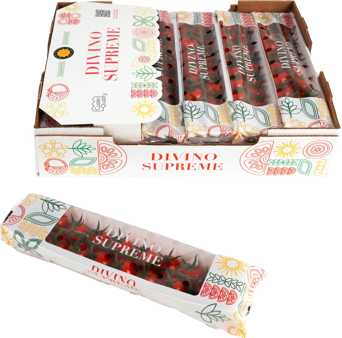 Divino Supreme Flowpack 200 g de tomate cherry en rama